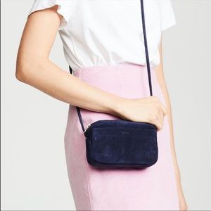 Baggu Mini Suede Crossbody